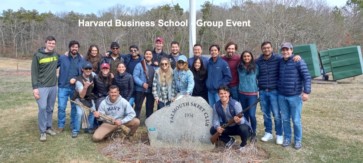 Harvard Business School group event at Falmouth Skeet Club